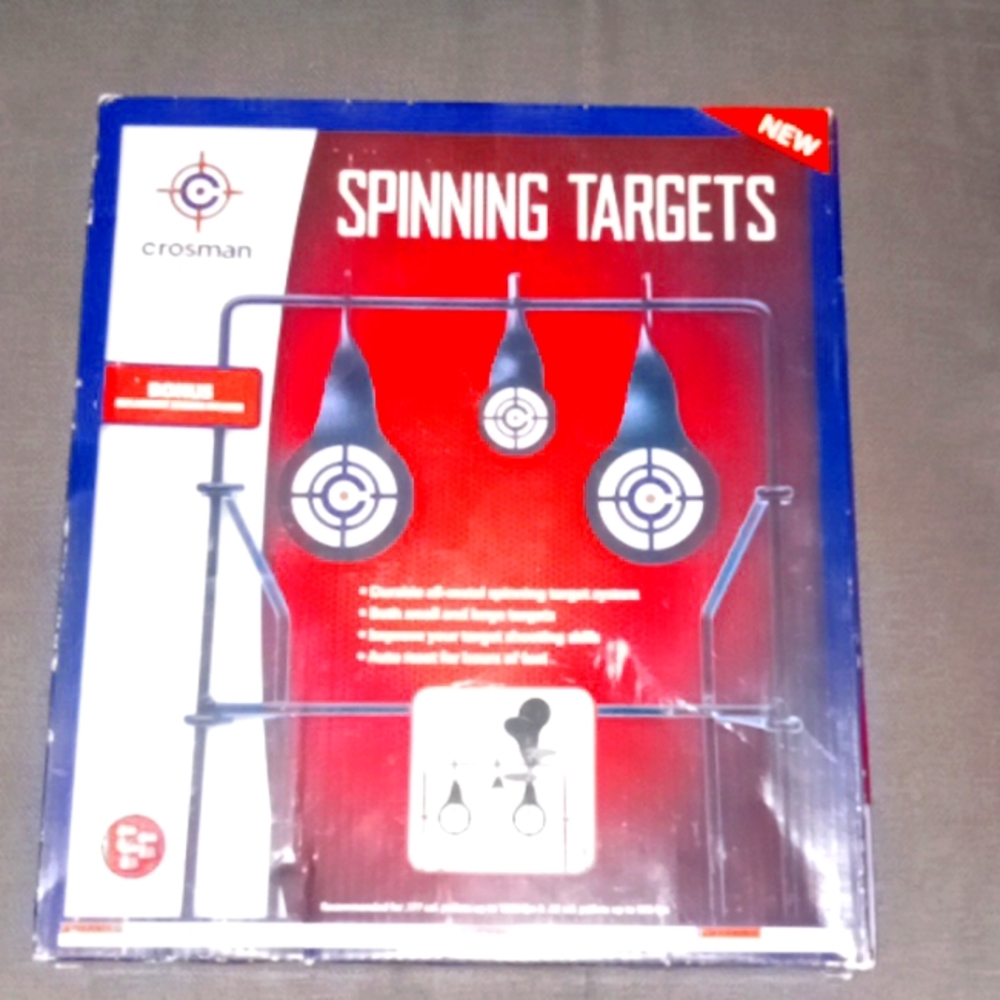Spinning target set brand new condition